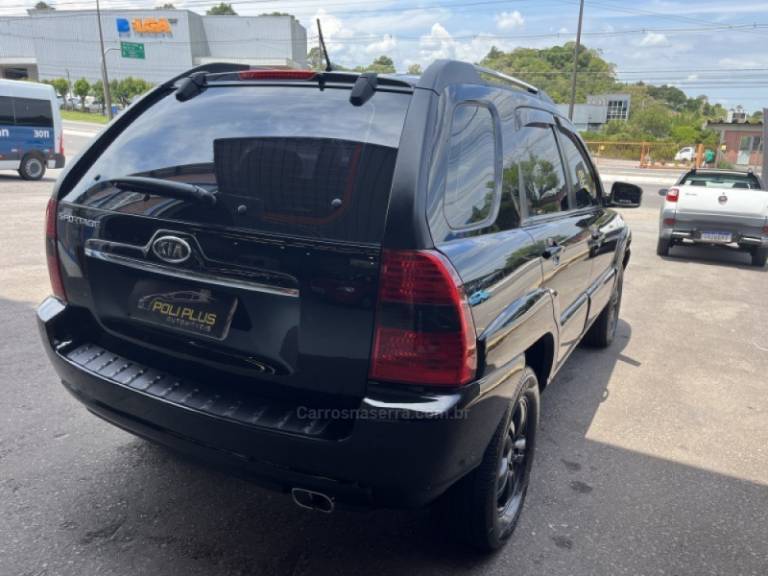 KIA MOTORS - SPORTAGE - 2007/2008 - Preta - R$ 37.900,00