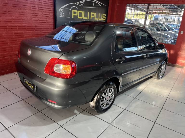 FIAT - SIENA - 2008/2009 - Cinza - R$ 25.900,00