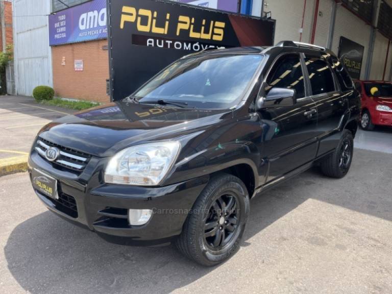 KIA MOTORS - SPORTAGE - 2007/2008 - Preta - R$ 37.900,00