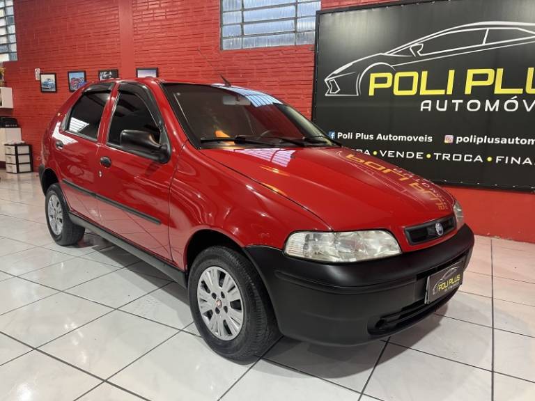FIAT - PALIO - 2004/2005 - Vermelha - R$ 24.900,00