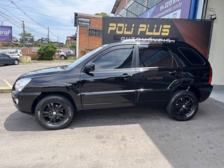 KIA MOTORS - SPORTAGE - 2007/2008 - Preta - R$ 37.900,00
