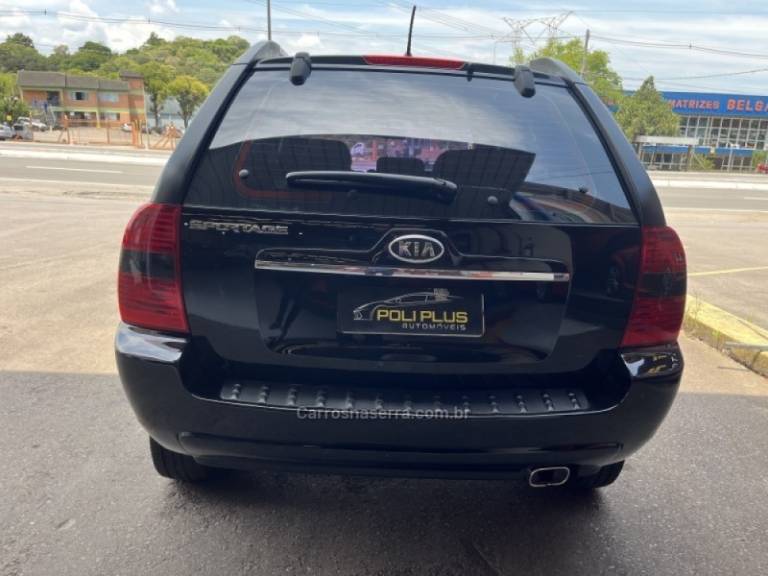 KIA MOTORS - SPORTAGE - 2007/2008 - Preta - R$ 37.900,00
