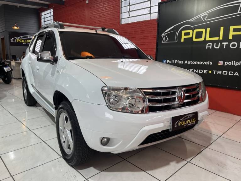 RENAULT - DUSTER - 2013/2014 - Branca - R$ 54.900,00